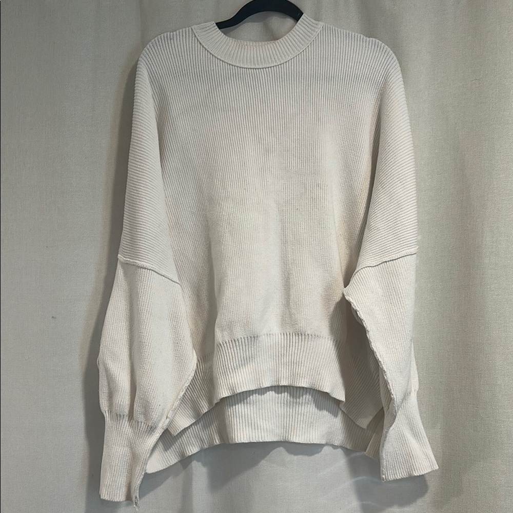 Free People Easy Street Crop Pullover